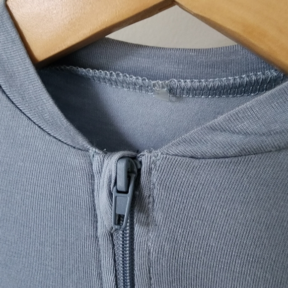 Milkberry Blue Baby Sleeper | 0-3M | NWT - Picture 4 of 7